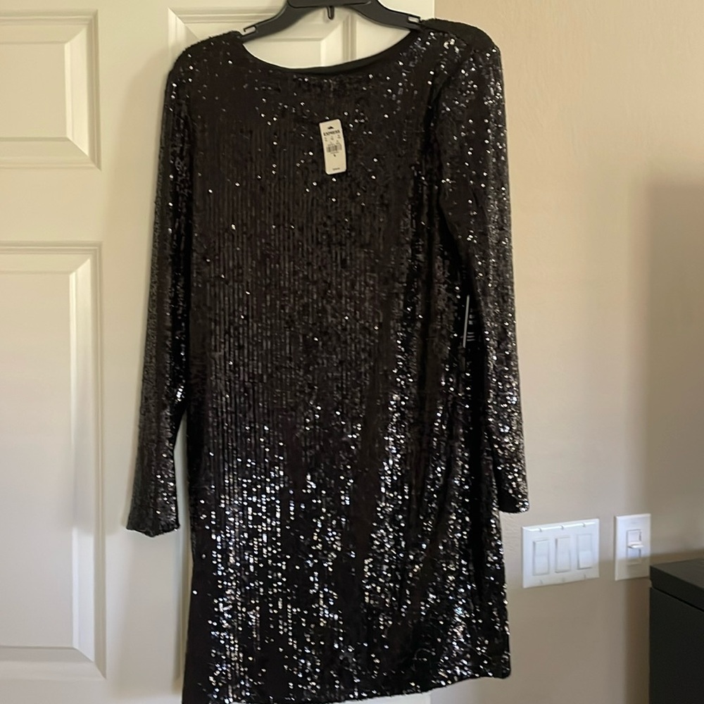 Beautiful Black Sequin Dress